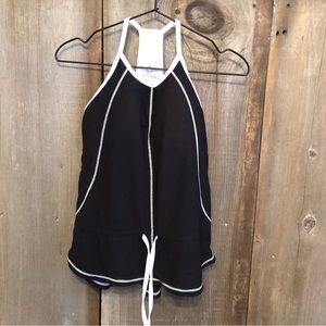ADEDGE Performance Tennis Tank in Black Size Medium
